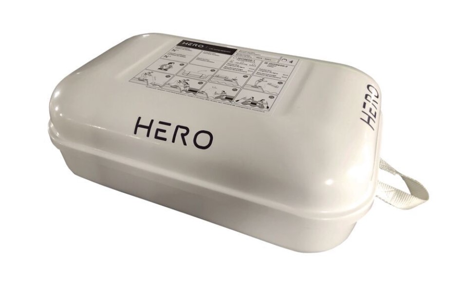 HERO Life-saving equipment Hero Rettungsinsel Offshore ISO9650-1 6P Container