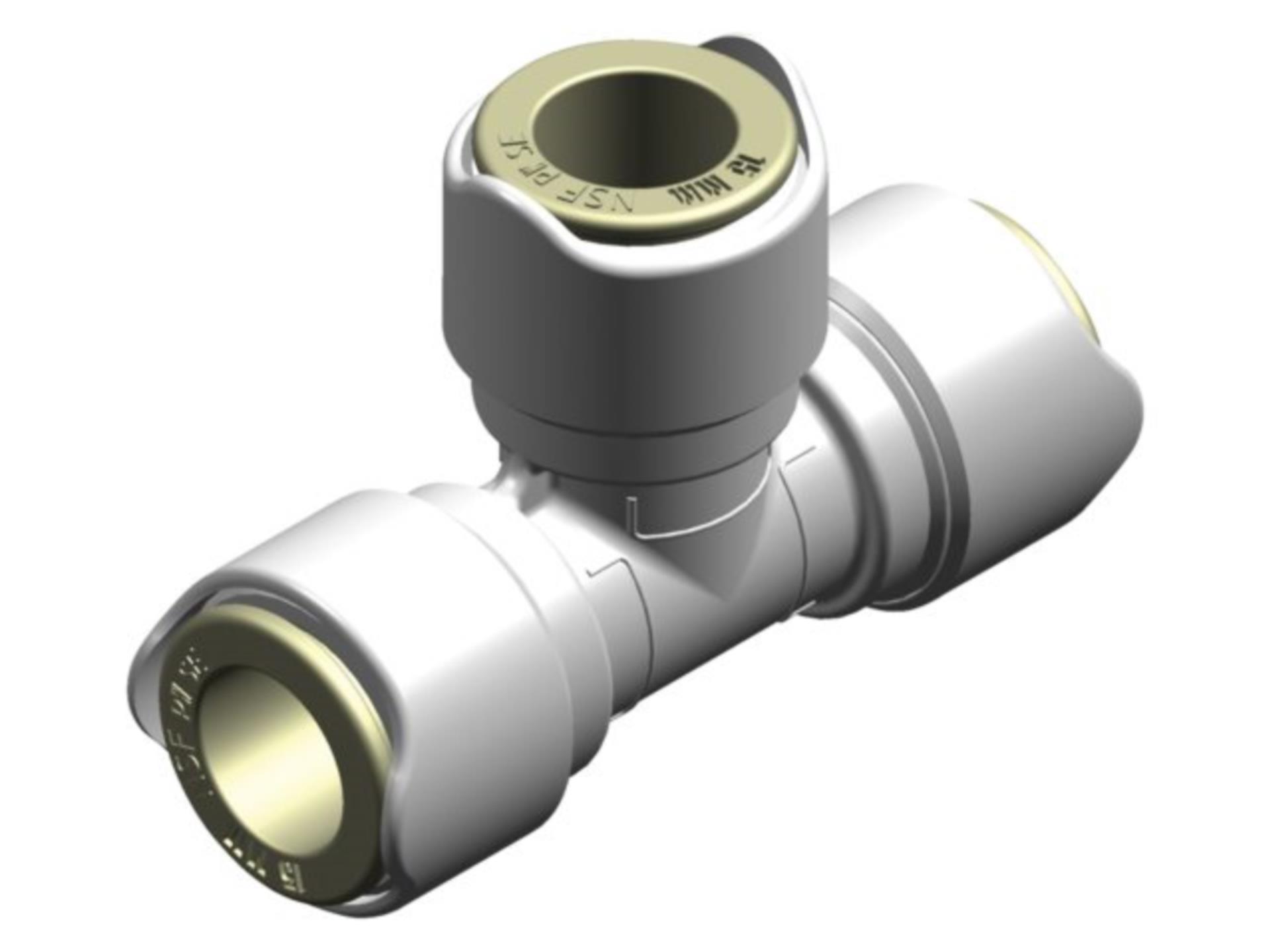 Whale T- Stück 15 mm, 2 Stück