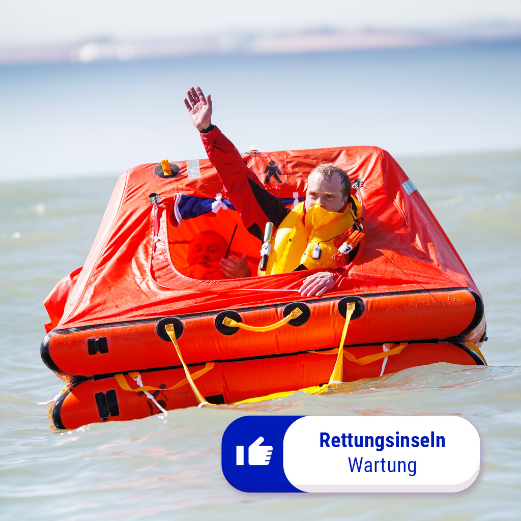 SOSTechnic Rettungsinselwartung
