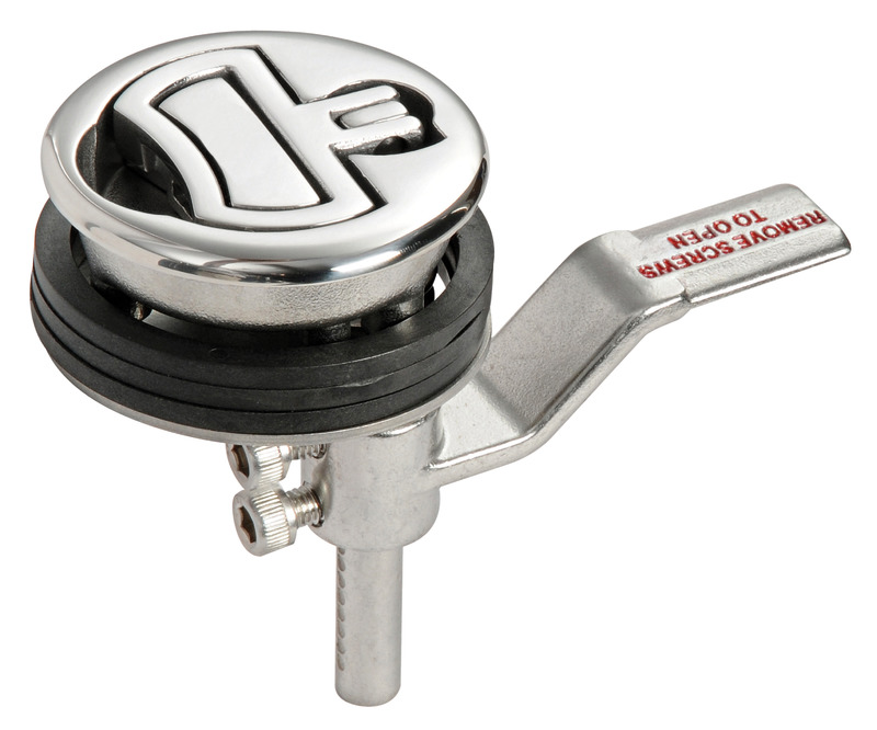 Osculati Luken Verschluß Edelstahl ohne Schloß, 60 mmØ