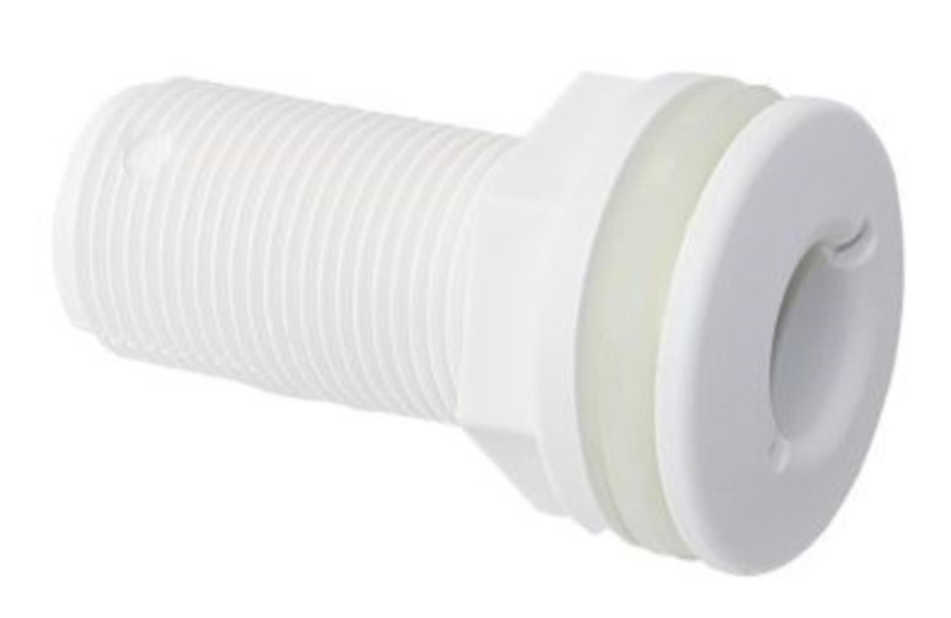 Trudesign Borddurchführung mit 1/2" Gewinde, weiß
