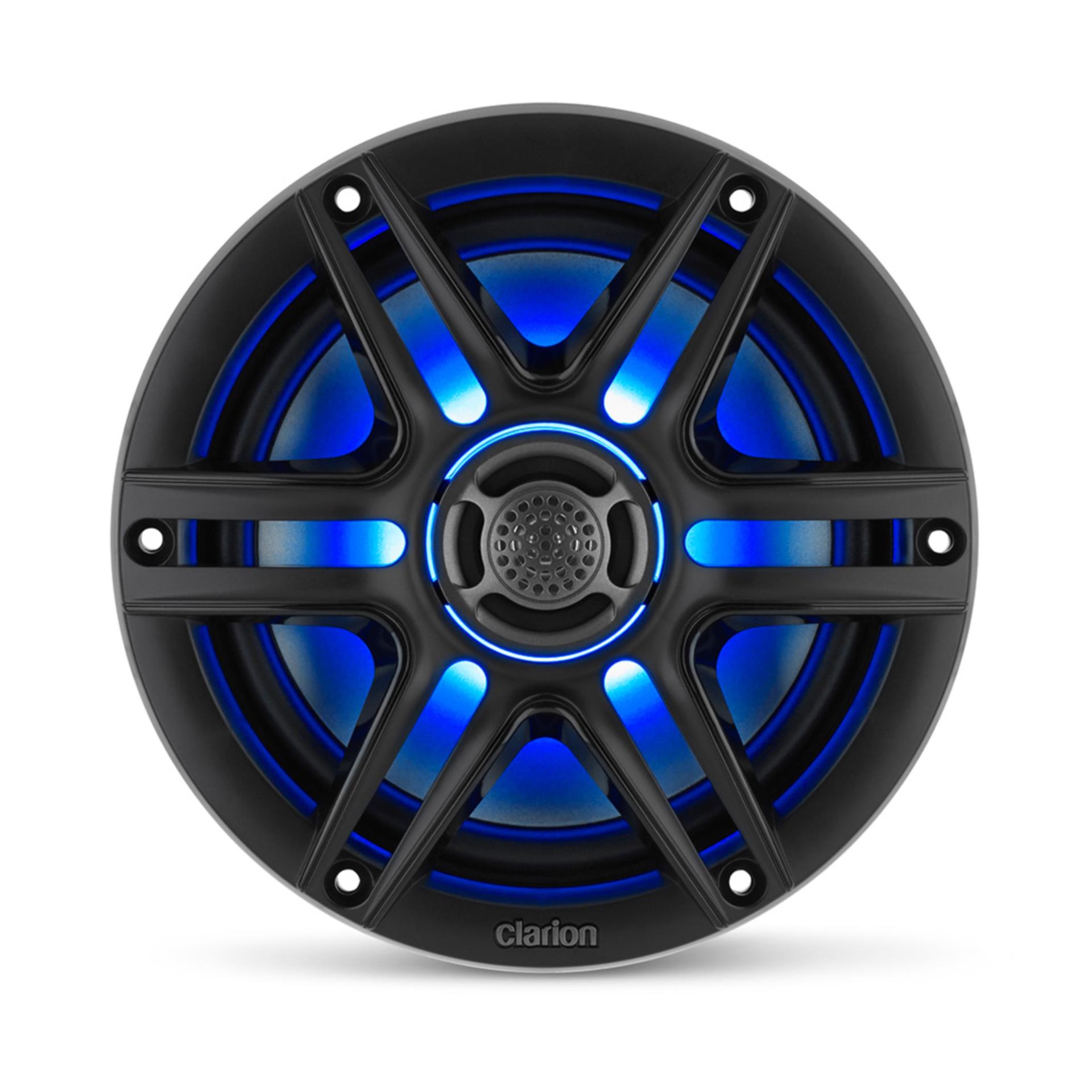 CLARION 6,5" Lautsprecher mit RGB LED Beleuchtung