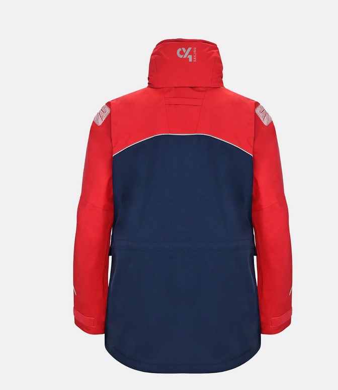 Crazy4Sailing C4S Bergen II, Jacke red/navy, Extra-Weit, S+            