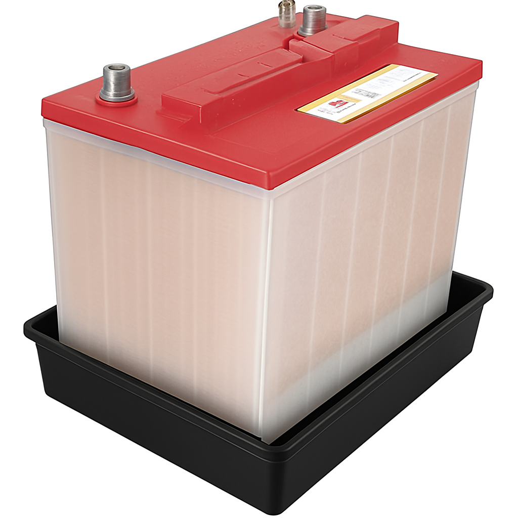 Osculati Batteriewanne bis 125 Ah, 355 x 177 mm