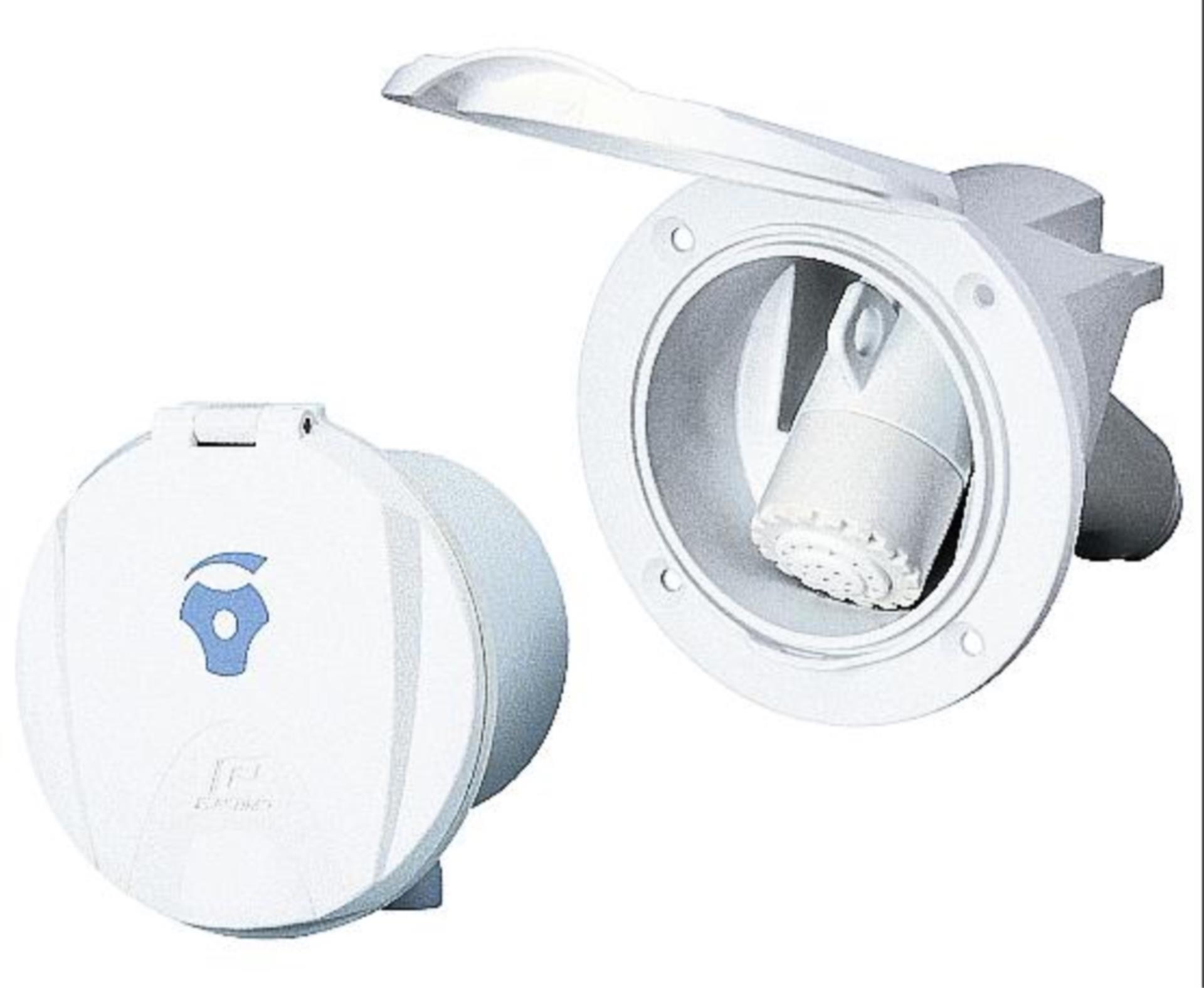 Plastimo Duschset weiß mit 3 Meter Schlauch