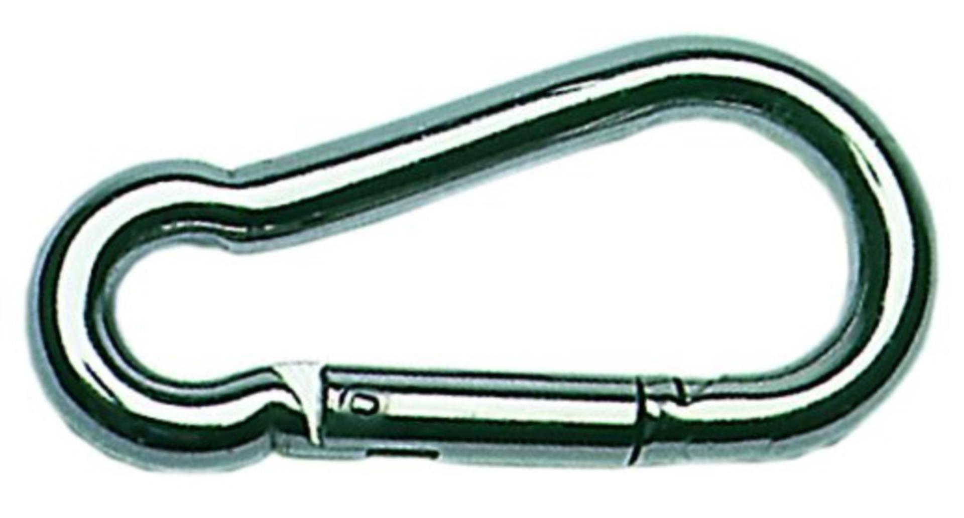 Osculati Karabinerhaken Edelstahl 10 mmØ, 100 mm, BL 1150 kg Osculati Karabinerhaken Edelstahl 10 mmØ, 100 mm, BL 1150 kg