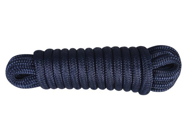 Talamex Festmacher mit Auge navy, 10 mmØ x 10 Meter
