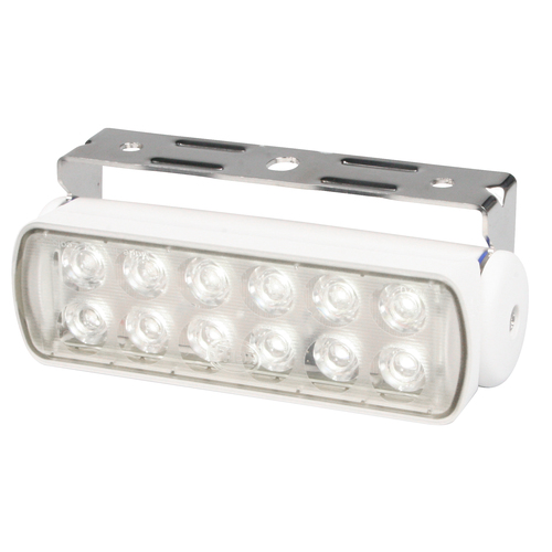 Hella Seahwak LED Scheinwerfer mit Bügel, weiß - Spot 10°