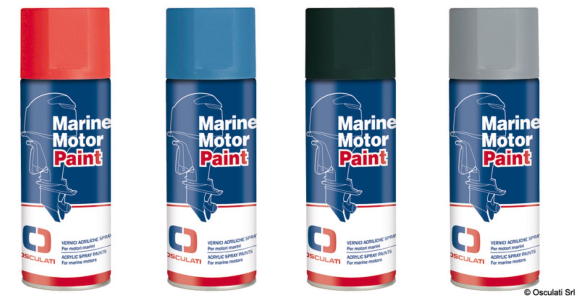 Osculati Antifouling Spray schwarz (Mercury / Mercruiser), 400 ml
