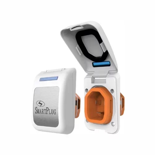 Smart Plug Landstrom Steckdose 16 A, Weiss Kunststoff