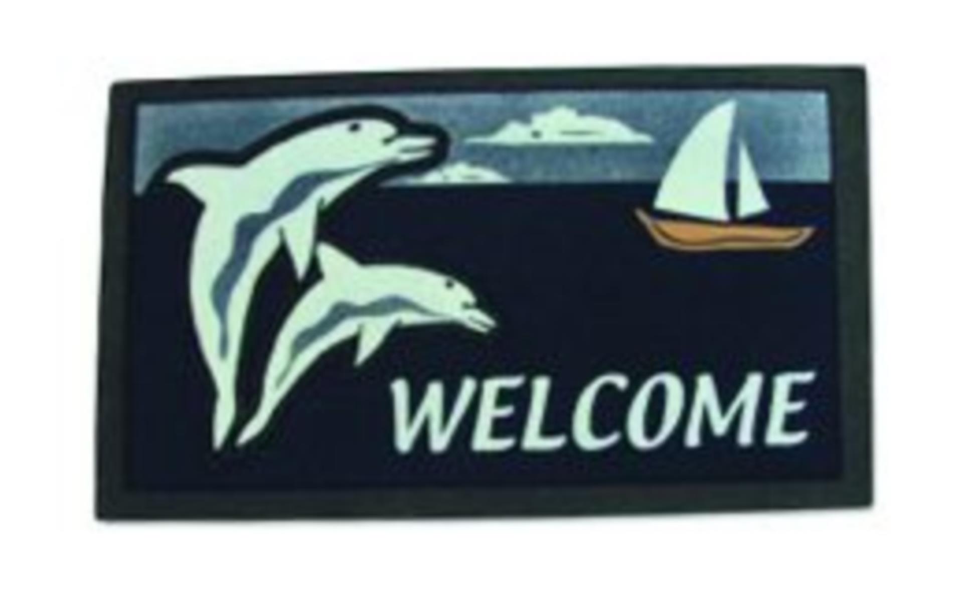 Osculati Fußmatte Delfin, 40 x 68 cm Osculati Fußmatte Delfin, 40 x 68 cm