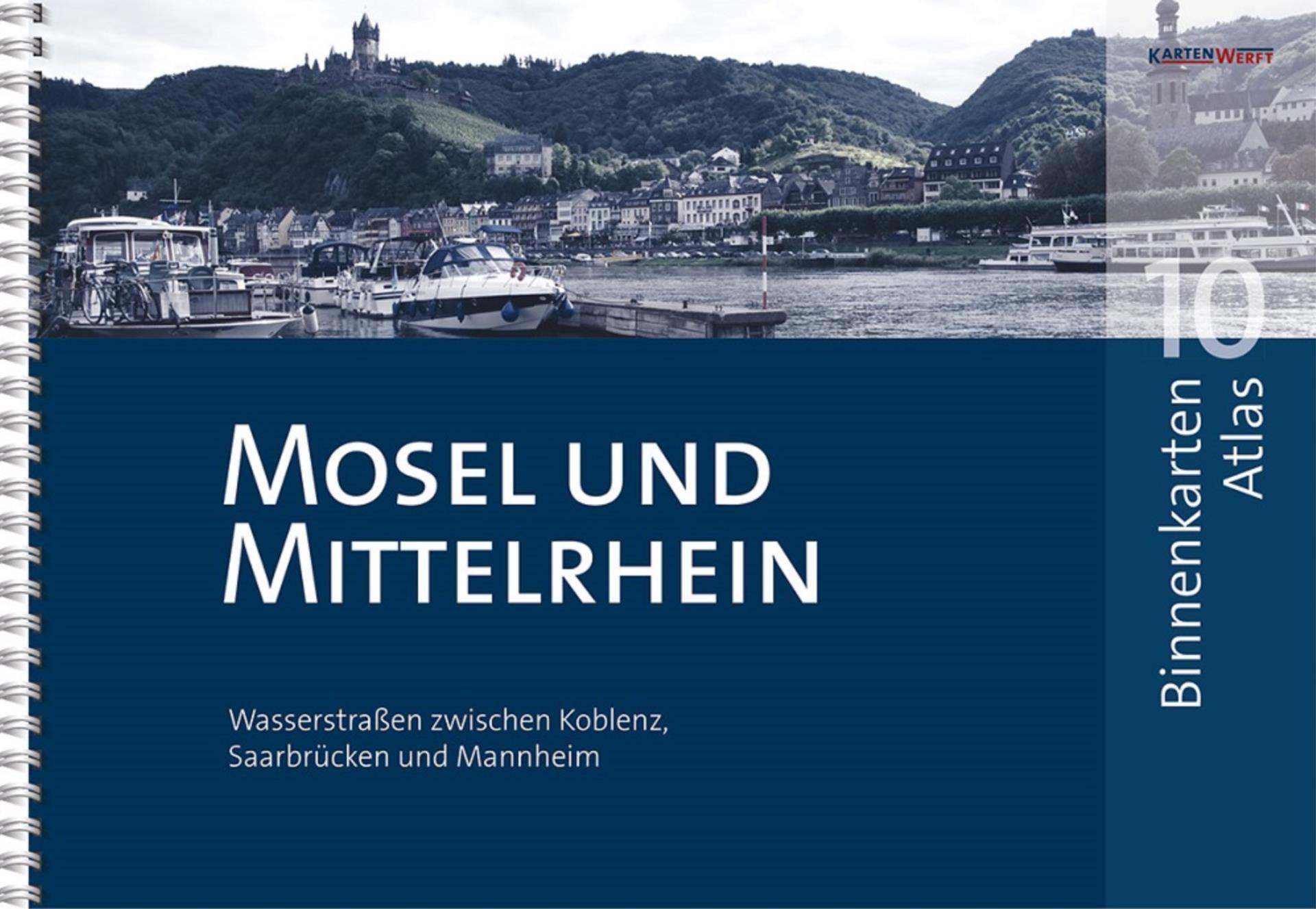 Kartenwerft Binnen Atlas 10, Mosel und Mittelrhein