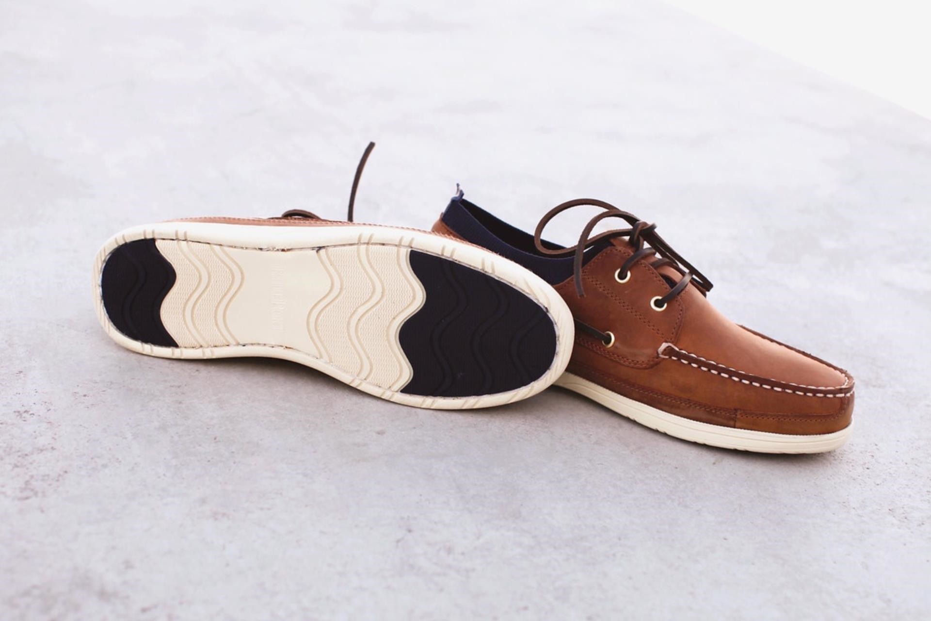 BluePort Segelschuh Prolite Crew braun, 45