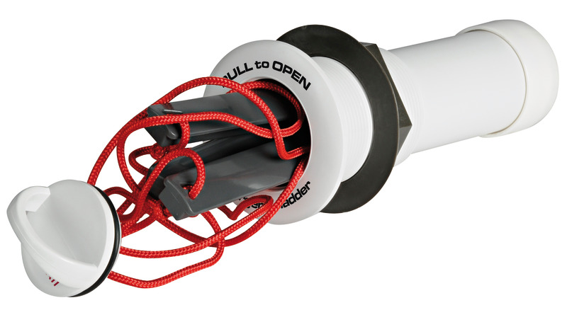 Osculati Rettungsleiter 3-Stufen für Einbau mit Kontermutter