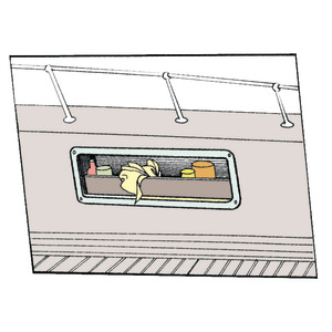 Osculati Kunstoffablage 540 x 244 mm Osculati Kunstoffablage 540 x 244 mm