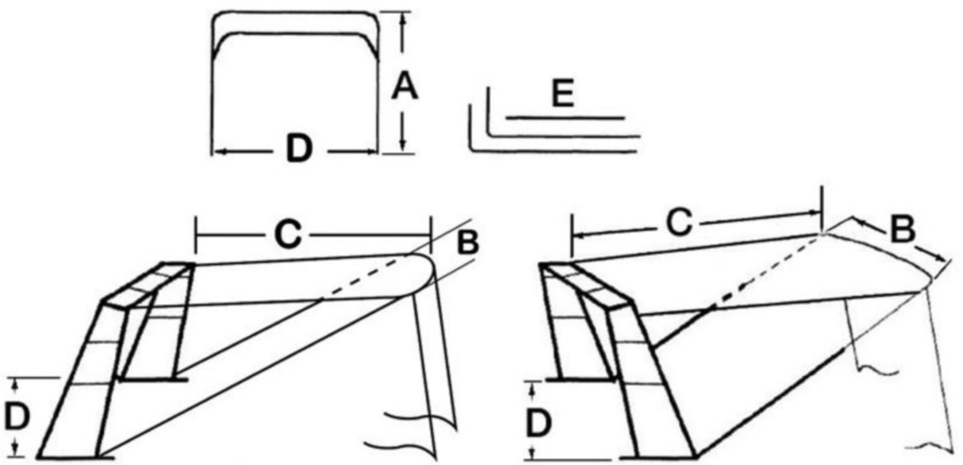 Osculati Bimini für Geräteträger 130 x 150cm weiss