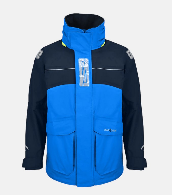 Crazy4Sailing C4S Bergen II, Jacke, blue/navy, XS Crazy4Sailing C4S Bergen II, Jacke, blue/navy, XS