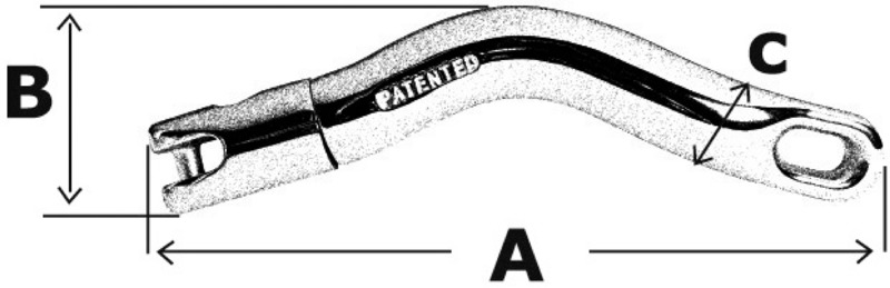 Osculati Ankerwirbel Twist für Ketten von 6 - 8 mmØ 