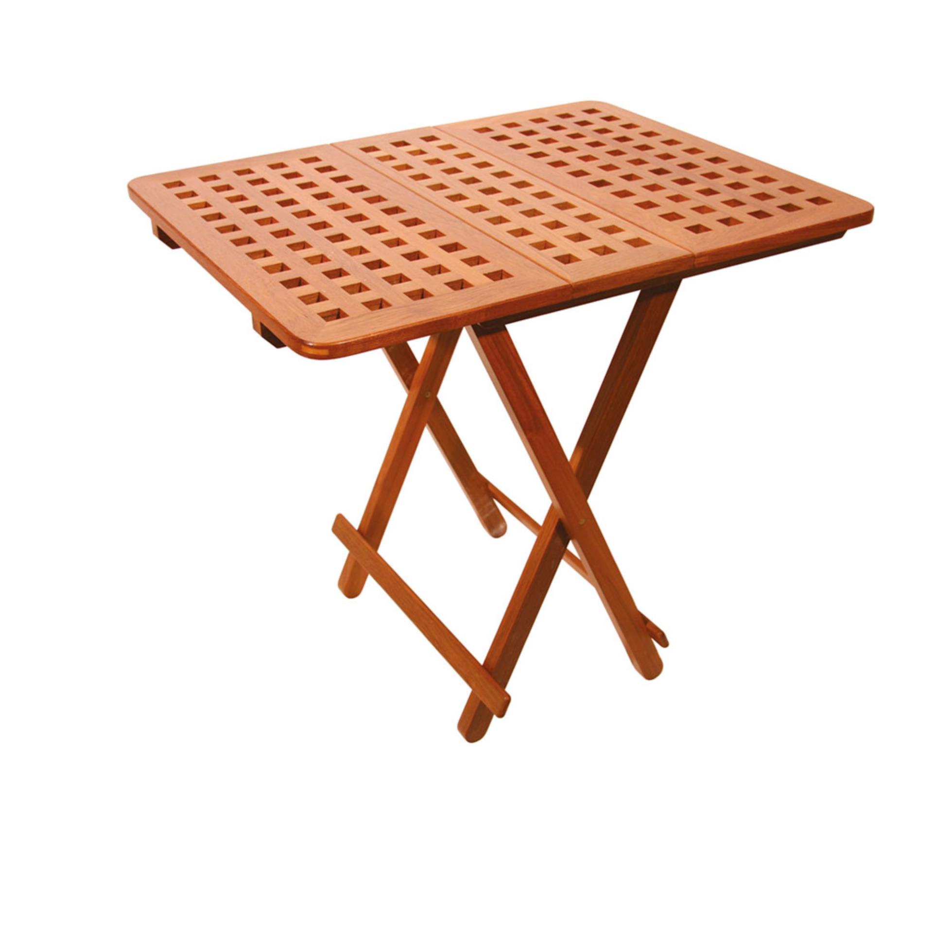 ARC Marine Teak Klapptisch geölt, 60 x 60 cm