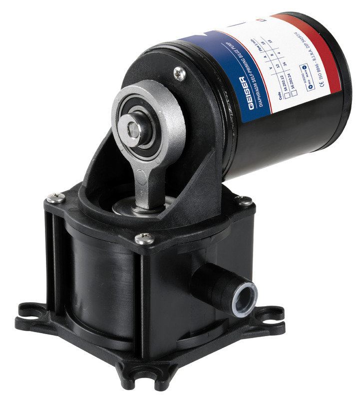Osculati Membranpumpe Geiser, 24 V  (4,0 A, 18 l/min)