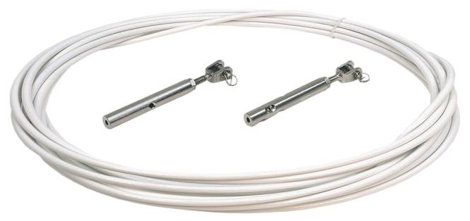 Marinetech Relingsdraht Set, Edelstahl (Draht und Terminal´s)