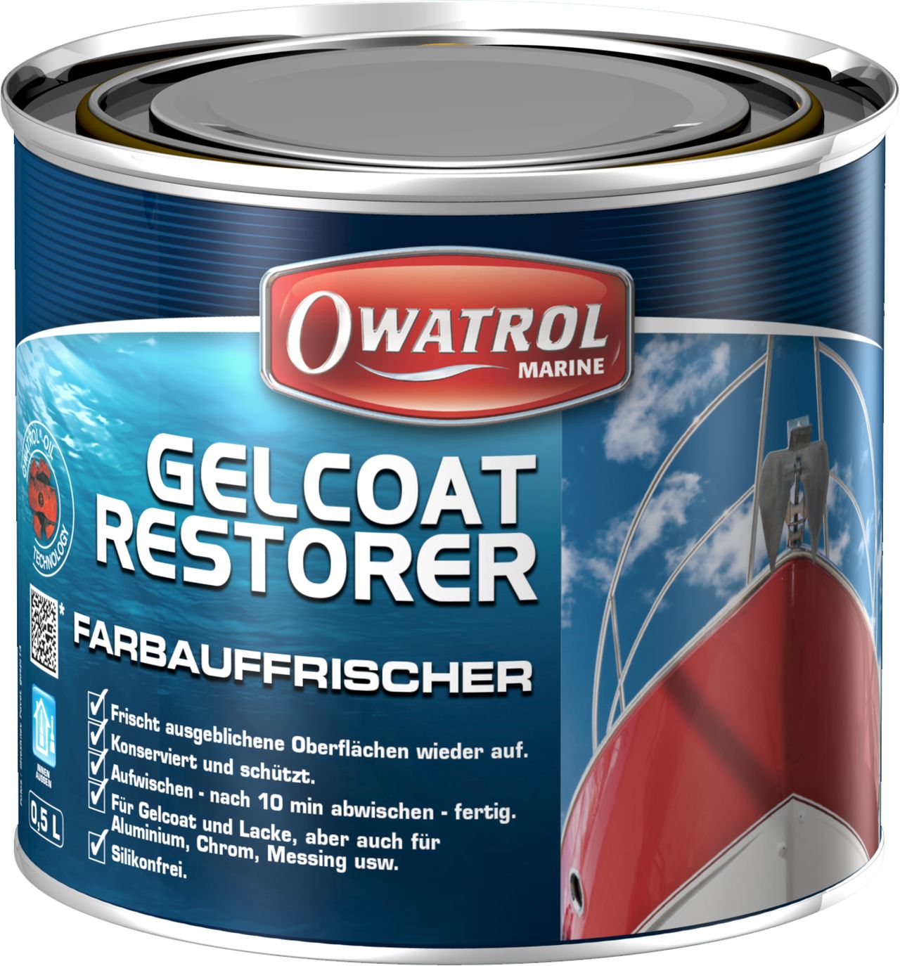 Owatrol Polytrol Gelcoat Restorer, 500 ml