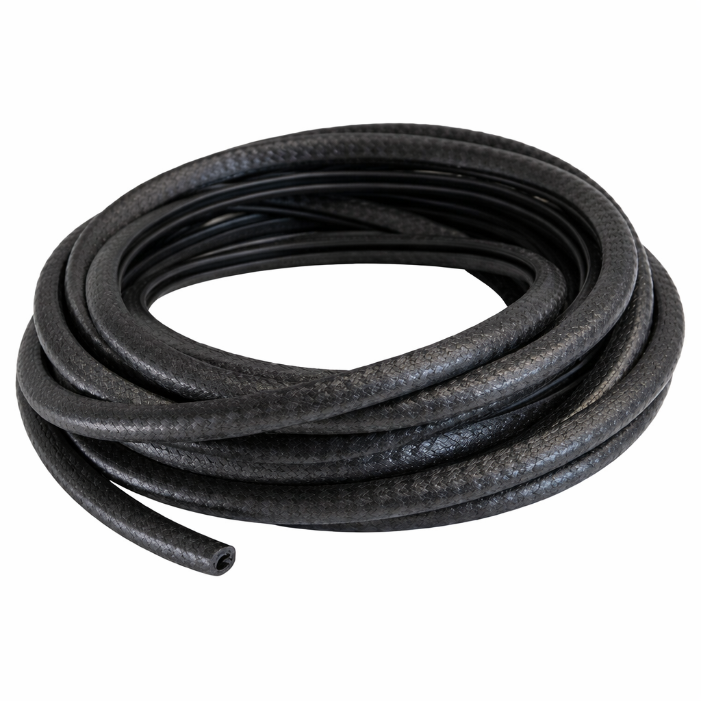 Osculati Profilleiste schwarz, Klemmbereich 4,0 - 6,0 mm