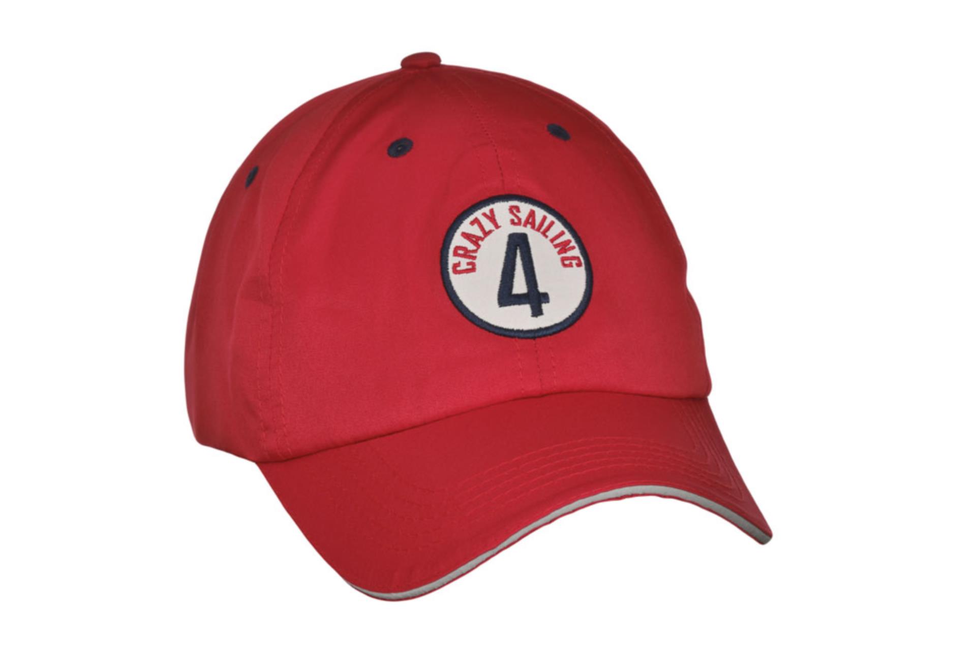 Crazy4Sailing Cap Crazy-4-Sailing, Red