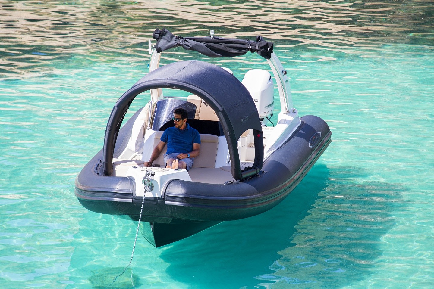 Decktent S schwarz, Länge 230 cm Decktent S schwarz, Länge 230 cm