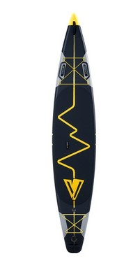 Vetus Yellow V SUP Board Heartbeat 13 - "TUGELA"