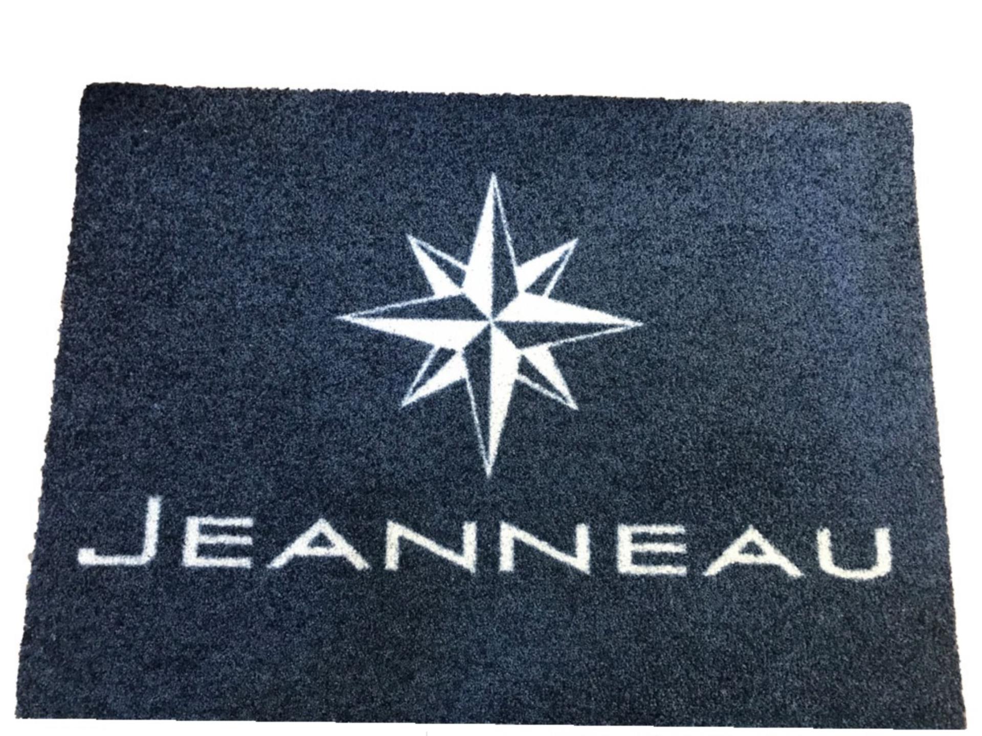 Knutzen Fussmatte Jeanneau blau,70 x 50 cm