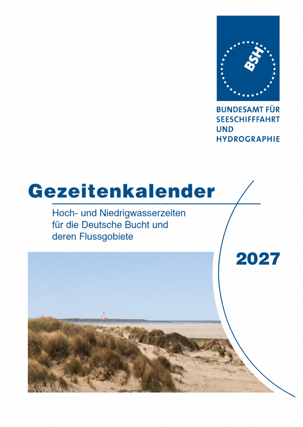 BSH Gezeitenkalender 2027
