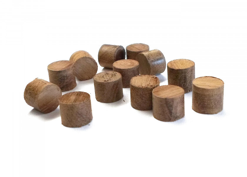 ARC Marine Teak Grating zum Eigenbau, Holzstifte zur Rahmenbefestigung (8 Stück)