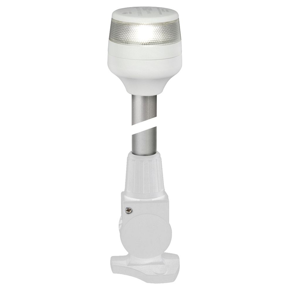 Hella NaviLED 360° Ankerlaterne 1016 mm mit Schwenkfuß, weiß