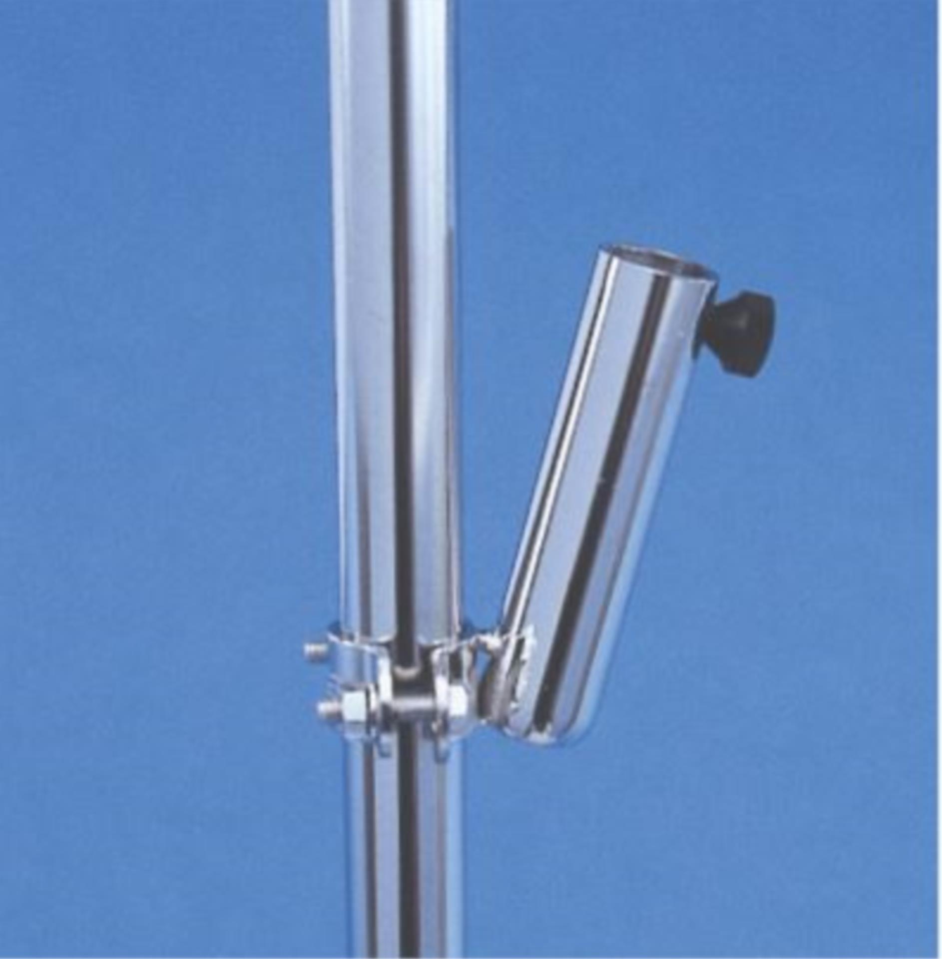 Prasolux Flaggenstockhalter 25 mmØ für Relingsstütze bis 26 mmØ