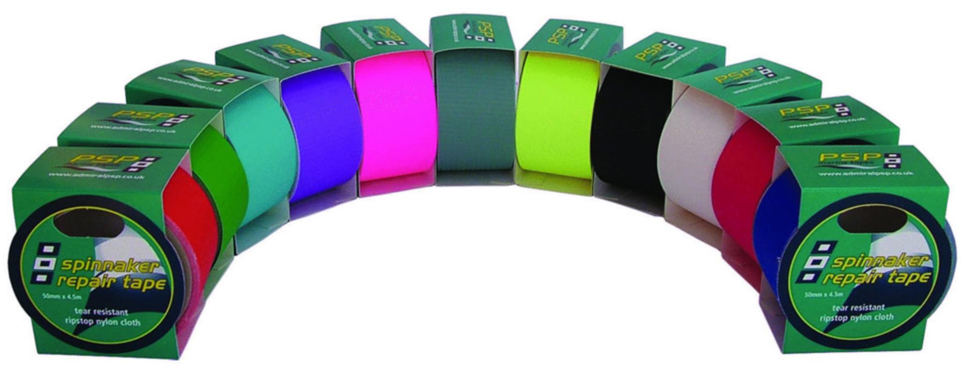 Yachticon PSP Spinnaker und Segel Reperaturklebeband, weiß (4,5 Meter x 50 mm)