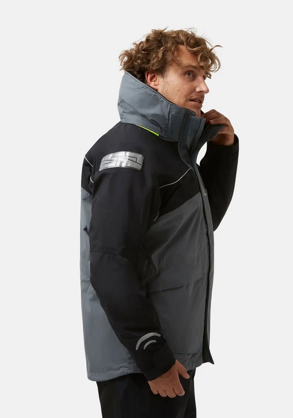 Crazy4Sailing C4S Bergen II Jacke grau/carbon, L Crazy4Sailing C4S Bergen II Jacke grau/carbon, L