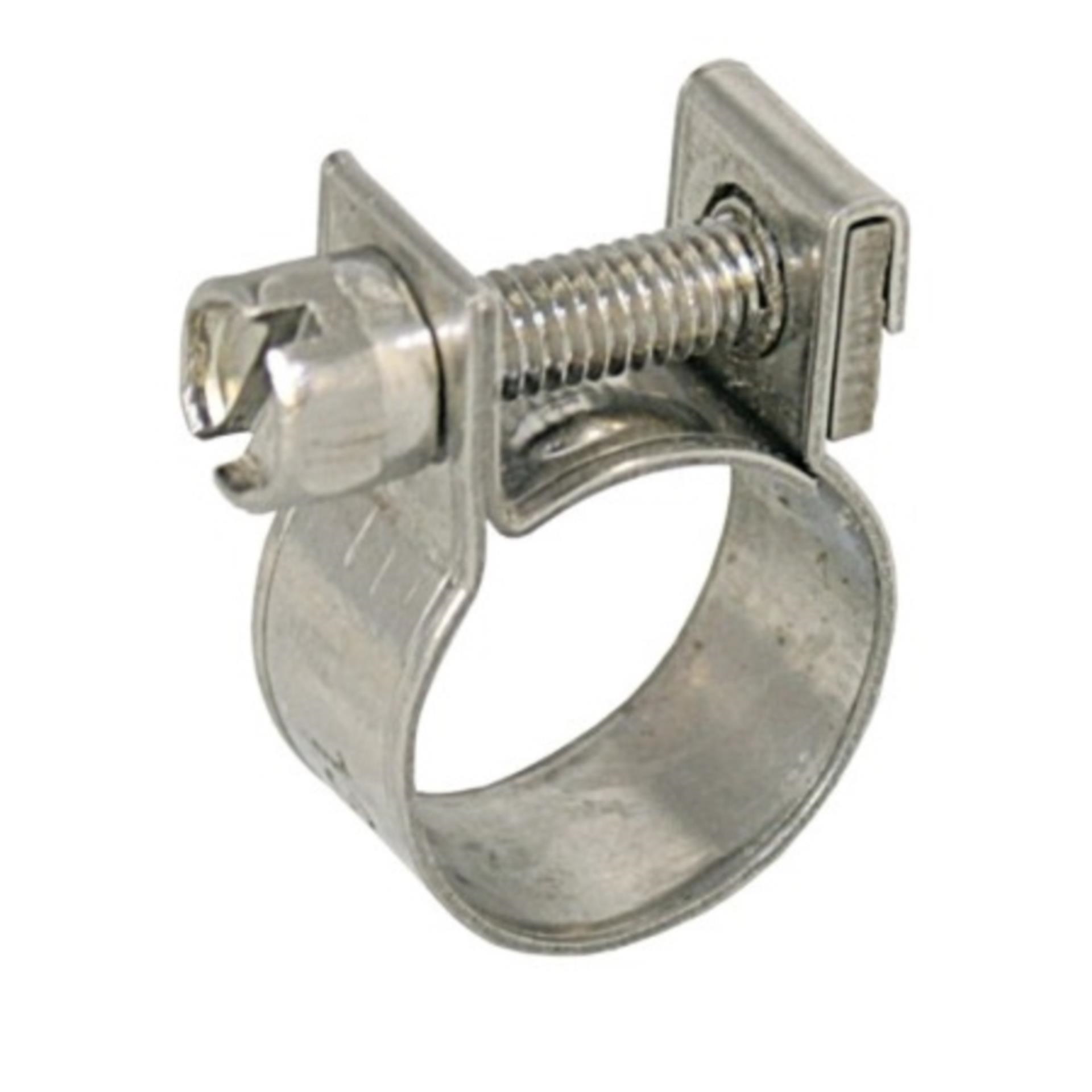 Lindemann Treibstoff Schlauchschellen Edelstahl, 12 mmØ (2er Set)