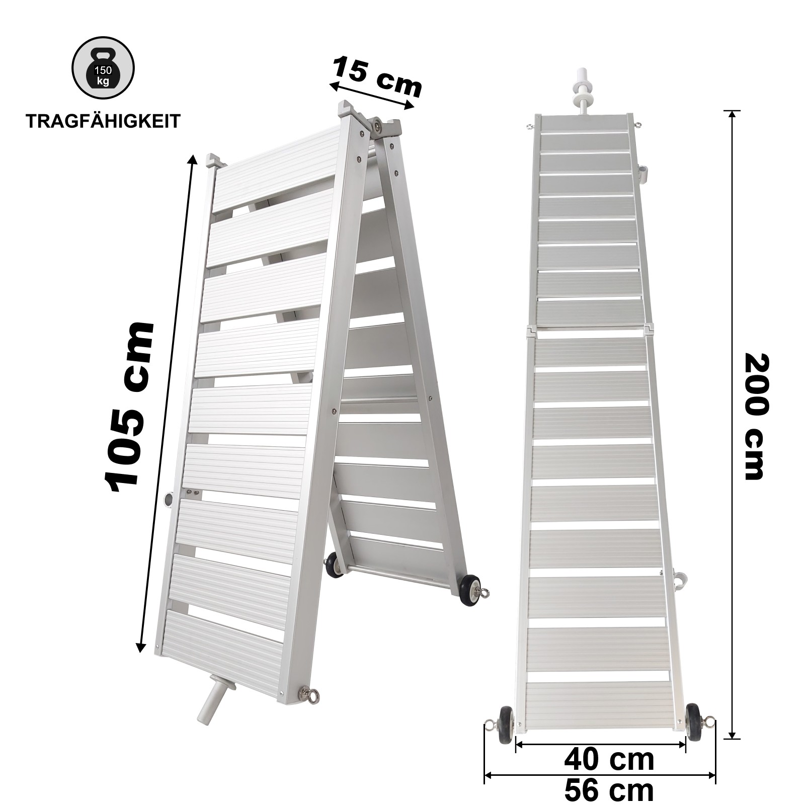 Worhan Gangway seewasserbeständig inklusive Handlauf