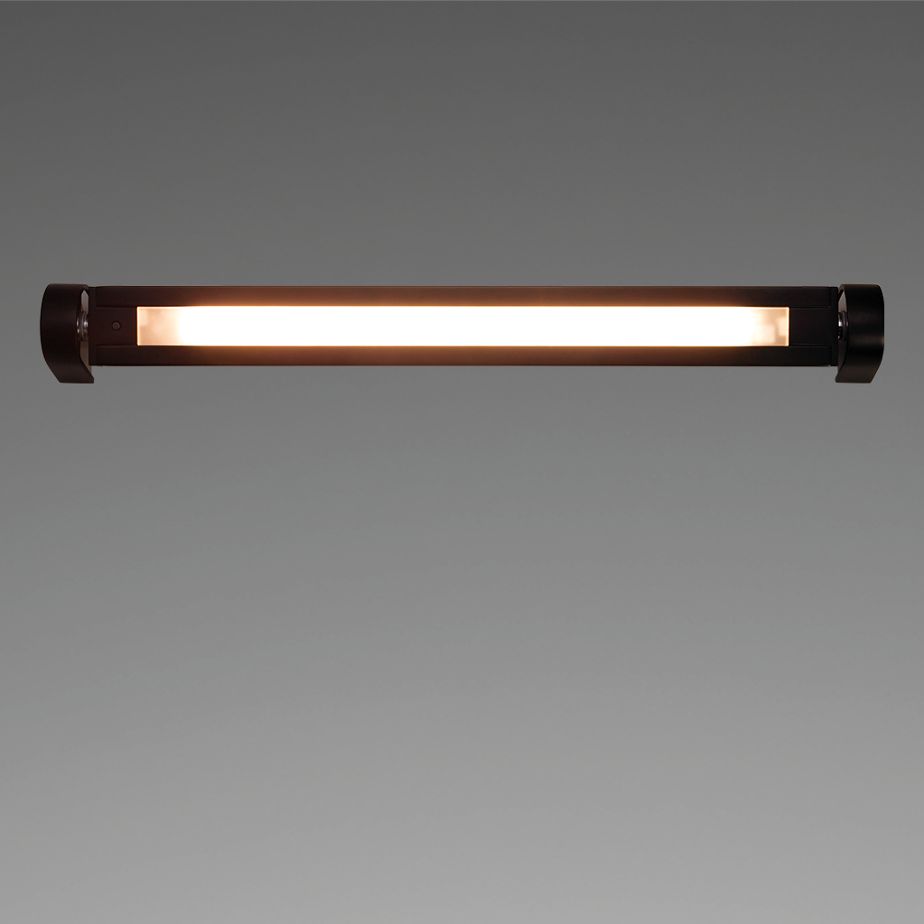 Prebit Unterbau-Leuchte UB01-3RW 300mm schwarz, warmweiss/ rot