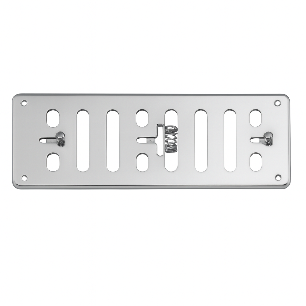 Osculati Verschliessbare Lamellenlüfter Edelstahl, 152 x 76 mm