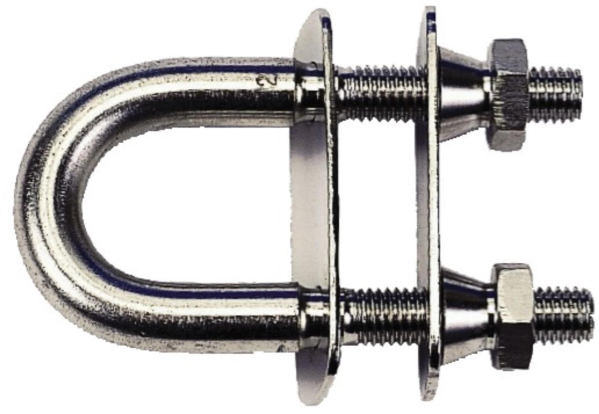 Osculati U-Bolzen 8 mmØ, Diebstahlsicher 100 x 40 mm