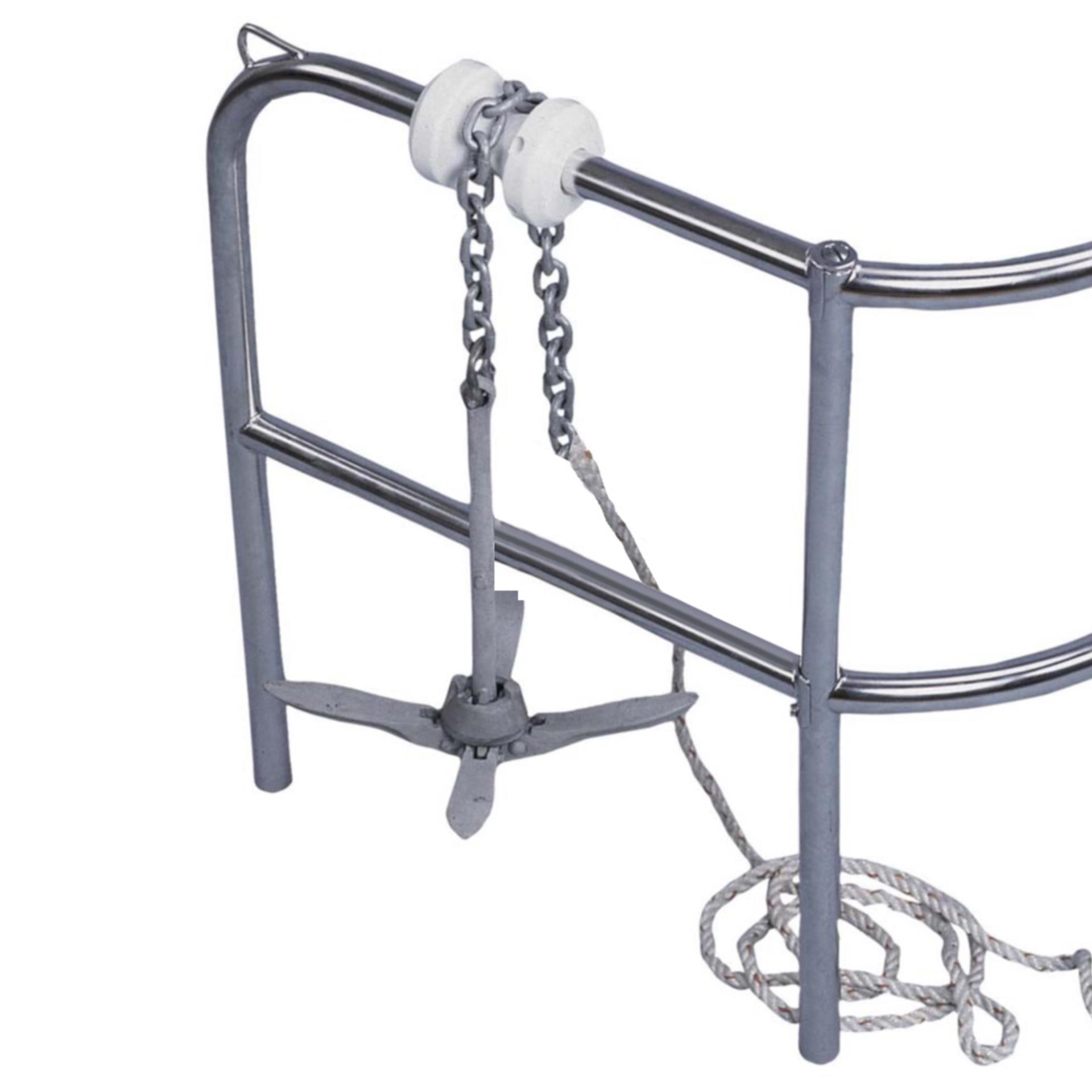 Trem Ankerrolle Kunststoff für Heckkorb