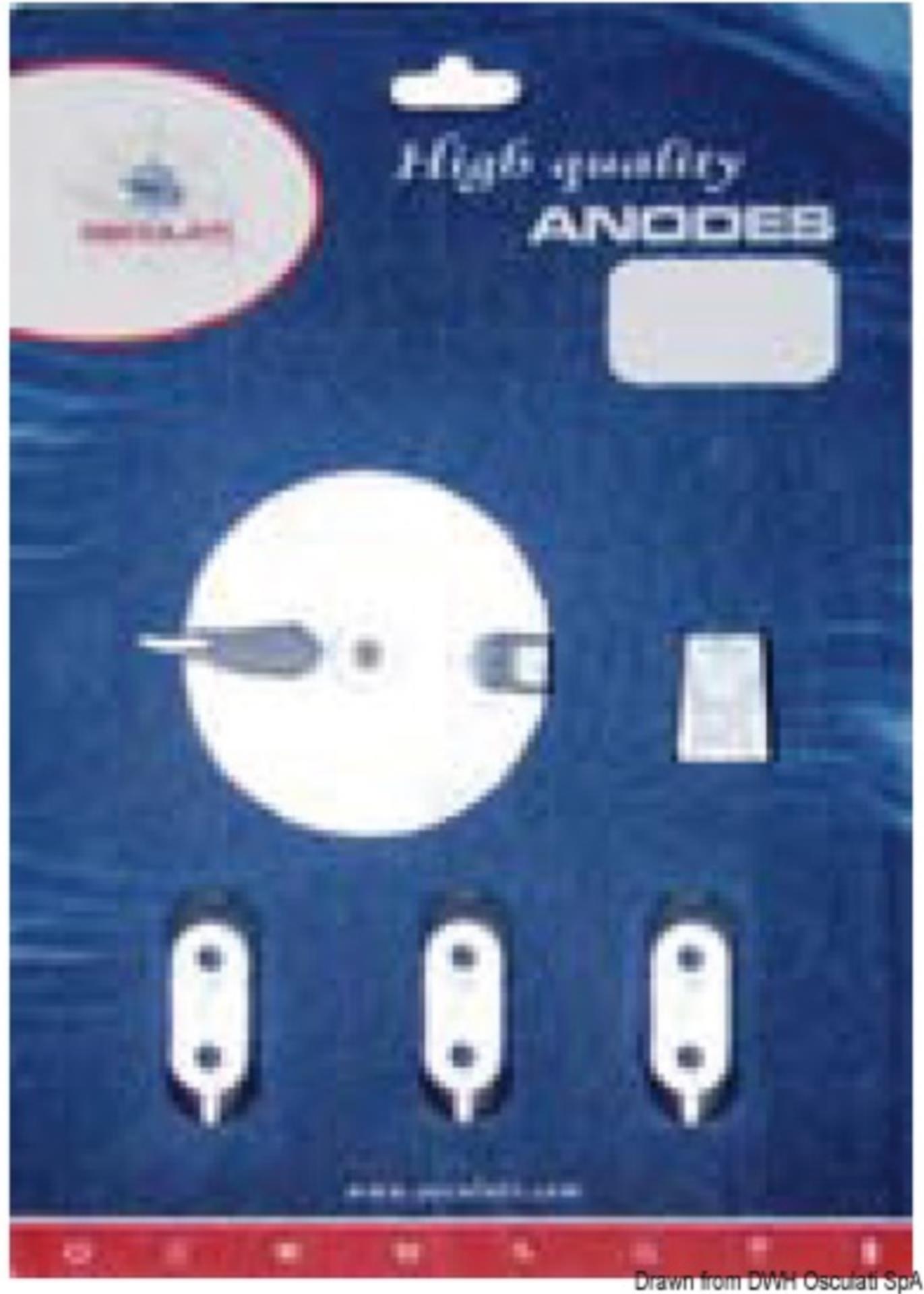 Anoden Set Zink Yamaha 40 / 60 PS Viertakt