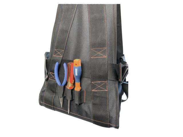 Osculati Bootsmannstuhl mit Gurt-Rückenteil