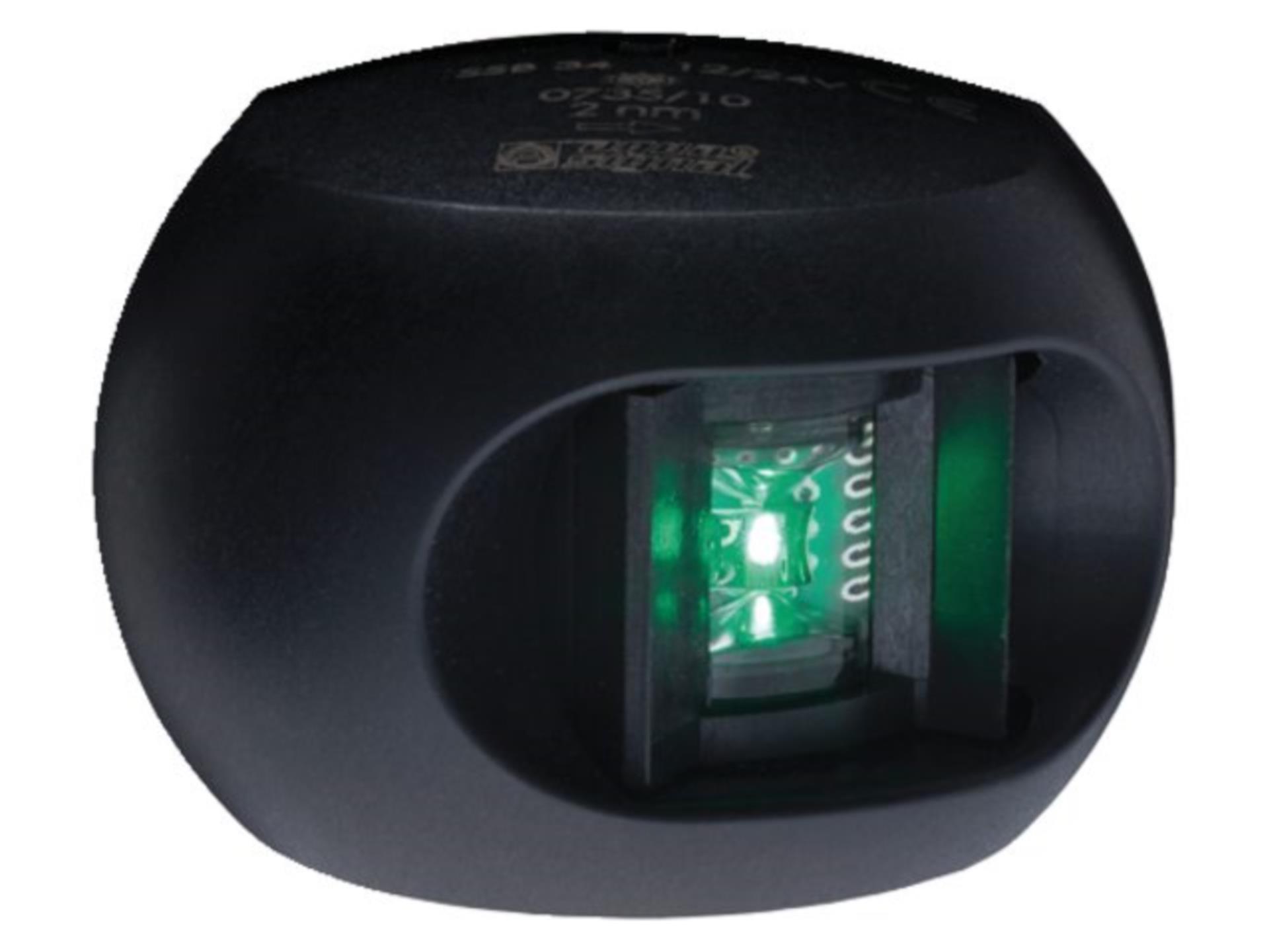 Aqua Signal 34 LED Steuerbordlaterne schwarz, 1,5 W
