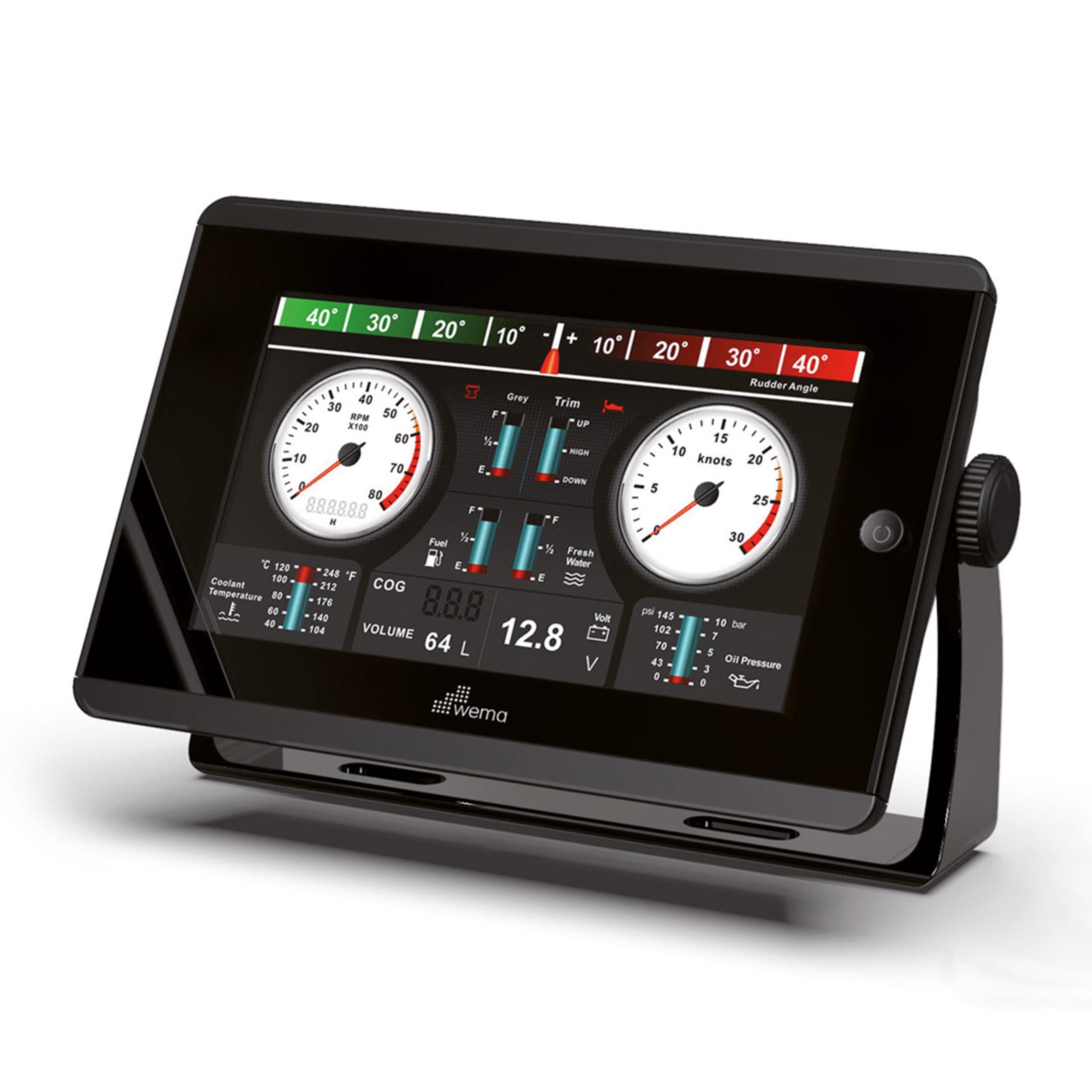 Wema Multifunktionales Touchscreen-Display 7" NMEA2000 Wema Multifunktionales Touchscreen-Display 7" NMEA2000