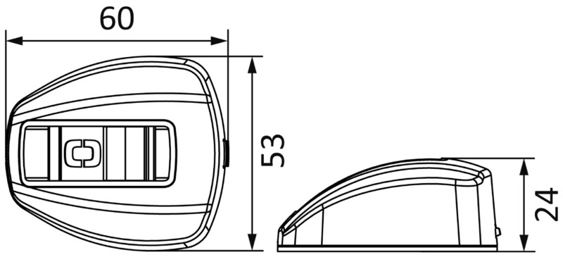 Osculati LED Navigationslaterne NEMO Set (Backbord / Steuerbord)