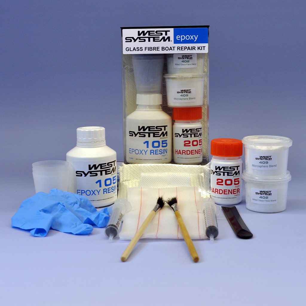 WEST SYSTEM 105-K, GFK Bootsreparaturset WEST SYSTEM 105-K, GFK Bootsreparaturset