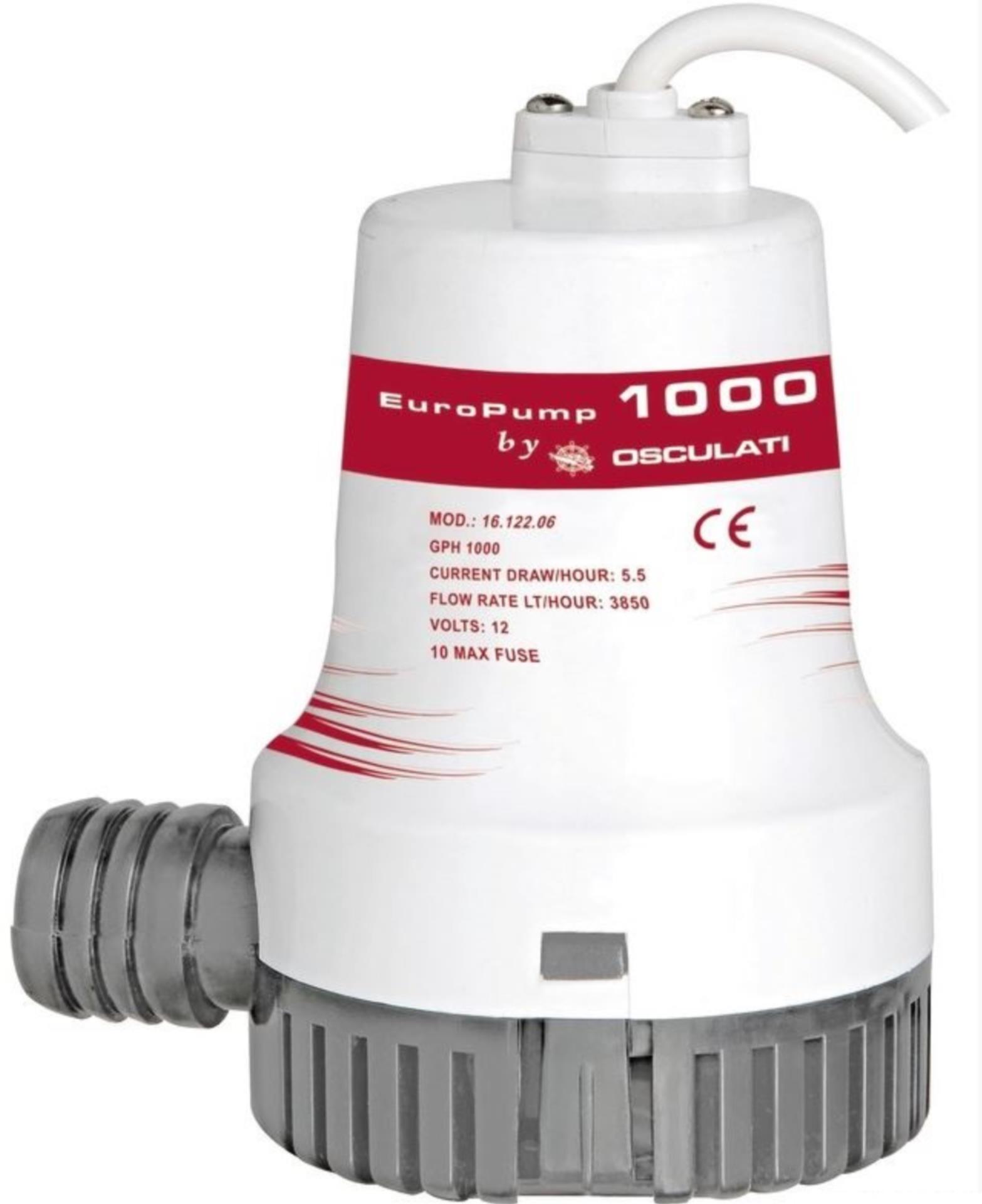 Osculati Bilgenpumpe E1000, 12 V